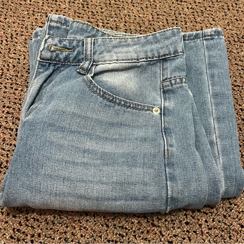 Shein wide leg ripped jeans. Women’s XS
